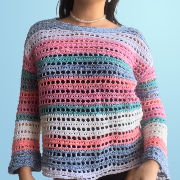 Multicolor Knit Gap Sweater - Picture 3 of 7
